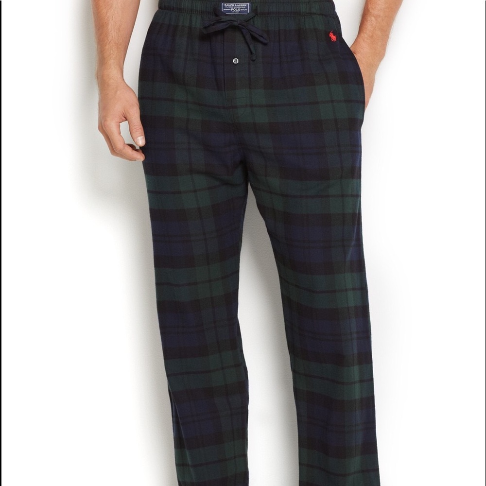 NEW Polo Ralph Lauren Men’s Plaid Flannel PJ pants